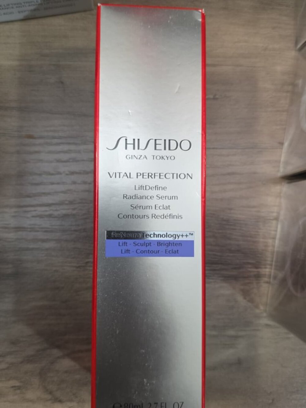 Shiseido Vital Perfection LiftDefine Radiance Serum ReNeura Technology++ 80ml
